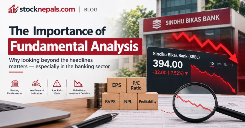 Importance of Fundamental Analysis in Stock Market Taking Reference To SINDU BIKASH BANK recent FALL